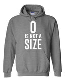 One Tree Hill TV Show OTH "Zero is Not a Size" Hoodie Sweatshirt