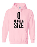 One Tree Hill TV Show OTH "Zero is Not a Size" Hoodie Sweatshirt