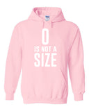 One Tree Hill TV Show OTH "Zero is Not a Size" Hoodie Sweatshirt