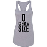 One Tree Hill TV Show OTH "Zero is Not a Size" Racerback Tank Top