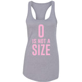One Tree Hill TV Show OTH "Zero is Not a Size" Racerback Tank Top