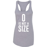 One Tree Hill TV Show OTH "Zero is Not a Size" Racerback Tank Top