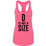 One Tree Hill TV Show OTH "Zero is Not a Size" Racerback Tank Top
