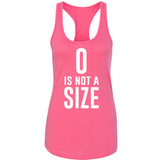 One Tree Hill TV Show OTH "Zero is Not a Size" Racerback Tank Top