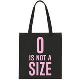 One Tree Hill TV Show OTH "Zero is Not a Size" Tote Bag