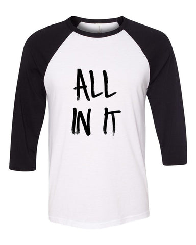 Justin Bieber "All In It" Baseball Tee