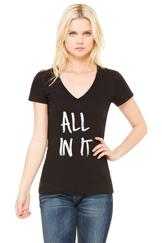 Justin Bieber "All In It" V-Neck T-Shirt