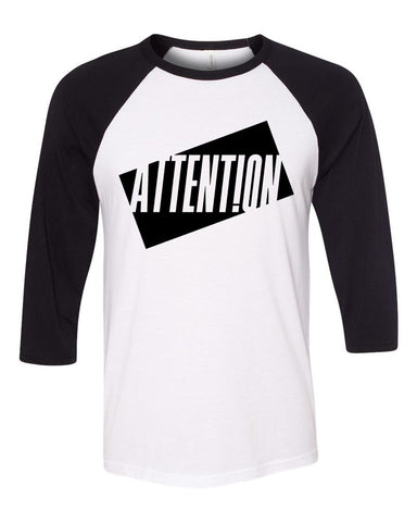 Charlie Puth "Attention" Baseball Tee