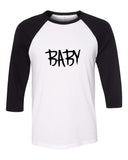 Justin Bieber "Baby" Baseball Tee