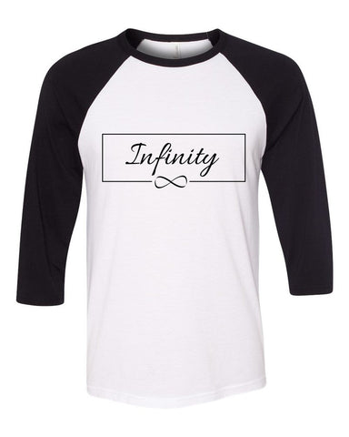 One Direction "Infinity" Box Baseball Tee