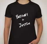 Britney Spears / Justin Timberlake "Britney + Justin" T-Shirt