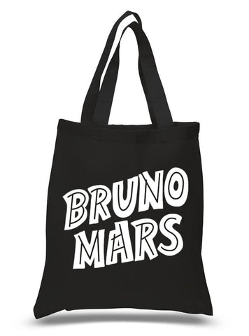 Bruno Mars "Bruno Mars - Original Logo" 100% Cotton Tote Bag