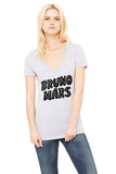 Bruno Mars "Bruno Mars - Original Logo" V-Neck T-Shirt