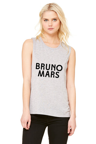 Bruno Mars "Bruno Mars - Unorthodox Jukebox Logo" Muscle Tee