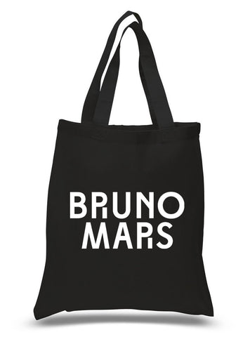 Bruno Mars "Bruno Mars - Unorthodox Jukebox Logo" 100% Cotton Tote Bag