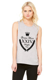 Bruno Mars "XXIVk 24k Magic Album Shield" Muscle Tee