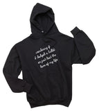 Zayn / Taylor Swift " I Don't Wanna Live Forever - Wondering if I dodged a bullet or just lost the love of my life" Unisex Adult Hoodie Sweatshirt