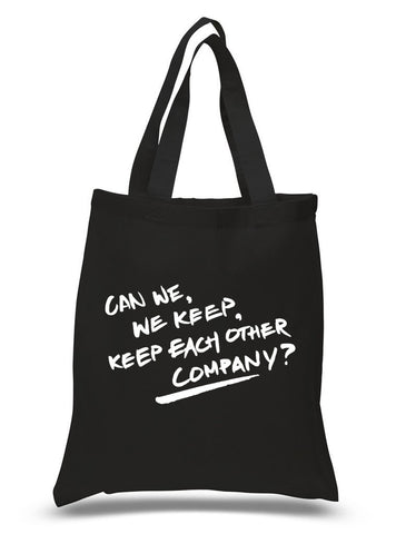Justin Bieber "Company" 100% Cotton Tote Bag