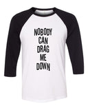 One Direction "Nobody Can Drag Me Down" Baseball Tee