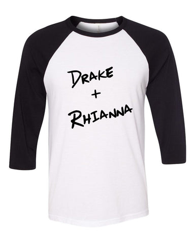 Drake + Rihanna Baseball Tee