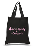 Ariana Grande "Dangerous Woman" Script 100% Cotton Tote Bag