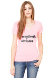 Ariana Grande "Dangerous Woman" Script V-Neck T-Shirt