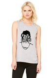 Louis Tomlinson "Free Louis - Crossout Stencil" Muscle Tee