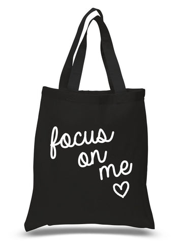 Ariana Grande "Focus On Me" 100% Cotton Tote Bag