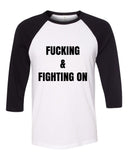 Zayn Malik "Pillowtalk // F*cking and Fighting On" Baseball Tee