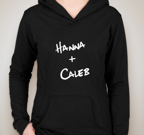 Pretty Little Liars "Hanna + Caleb" Unisex Adult Hoodie Sweatshirt