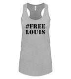 Louis Tomlinson "#Free Louis" Racerback Tank Top