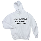 Liam Payne "Strip That Down - Yeah, You're Bad For My Health" Unisex Adult Hoodie Sweatshirt