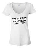 Liam Payne "Strip That Down - Yeah, You're Bad For My Health" Women's V-Neck T-Shirt