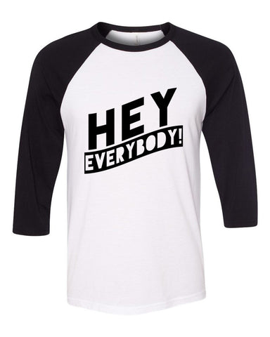 5 Seconds of Summer 5SOS "Hey Everybody" Baseball Tee