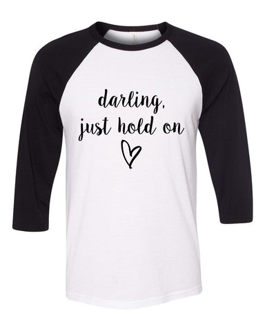 Louis Tomlinson "Darling Just Hold On" Baseball Tee