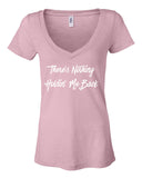 Shawn Mendes "There's Nothing Holdin' Me Back" Women's V-Neck T-Shirt