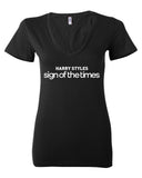 Harry Styles "Harry Styles Sign of the Times" Women's V-Neck T-Shirt