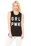 Girl Power "GRL PWR" Muscle Tee