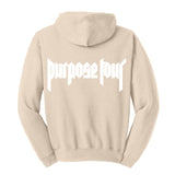 Justin Bieber "Bieber / Would Tour / Purpose Tour" Unisex Adult Tan Hoodie Sweatshirt