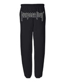 Justin Bieber "Purpose Tour" Outline REAR Unisex Adult Sweatpants