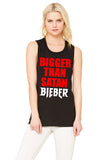 Justin Bieber "Bigger Than Satan" Muscle Tee