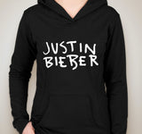 Justin Bieber “Justin Bieber" Handwriting Unisex Adult Hoodie Sweatshirt