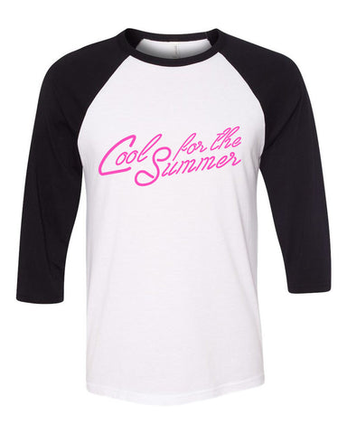 Demi Lovato "Cool For The Summer" Baseball Tee