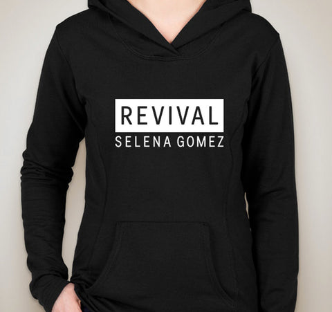 Selena Gomez "Selena Gomez - Revival" Box Unisex Adult Hoodie Sweatshirt