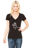 Kylie Jenner "King Kylie" Women's V-Neck T-Shirt