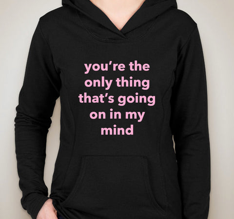 The 1975 "Ugh! - You're the only thing that's going on in my mind." Unisex Adult Hoodie Sweatshirt