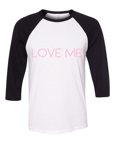 The 1975 "Love Me" Baseball Tee