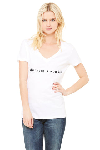 Ariana Grande "Dangerous Woman" Women's V-Neck T-Shirt