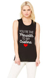 Grey's Anatomy "You're the Meredith to my Cristina" Muscle Tee