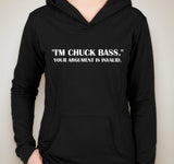 Gossip Girl "I'm Chuck Bass. Your Argument is Invalid." Unisex Adult Hoodie Sweatshirt